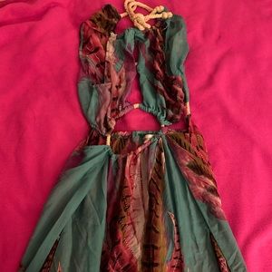 Floral beach/ brunch dress